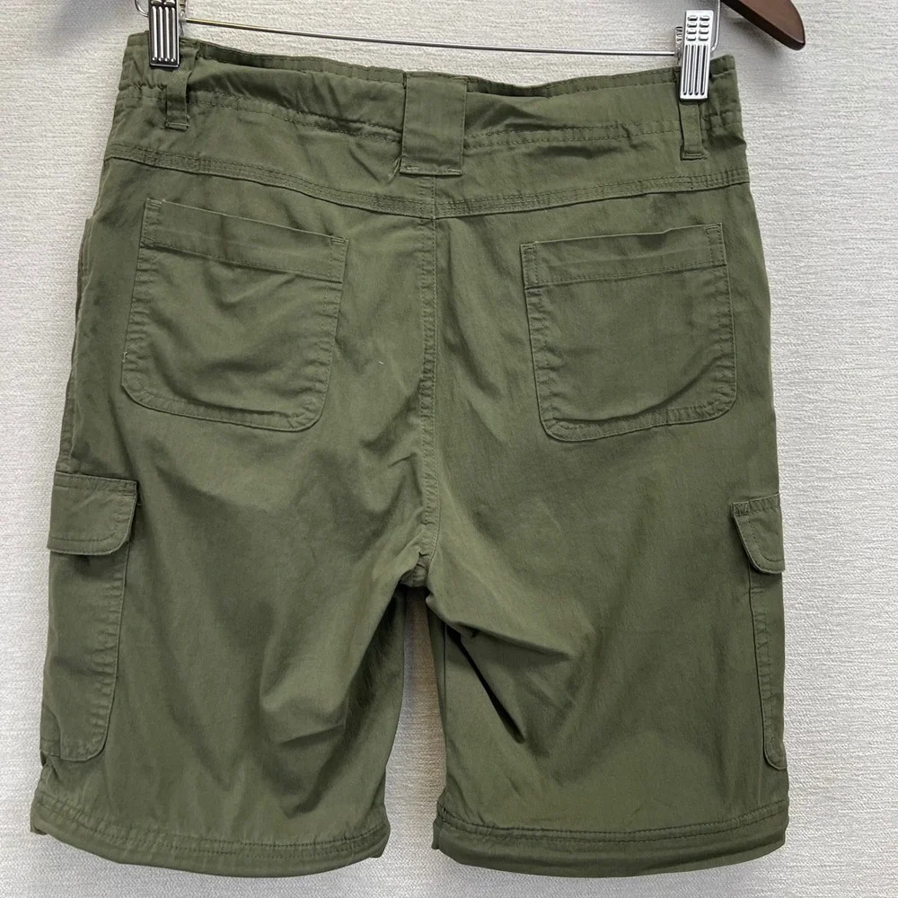Boy Scouts of America Youth Switchback Cargo Shorts ONLY Olive Green SZ 16 READ